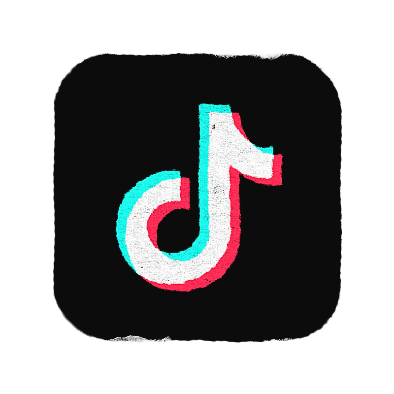 TikTok logo, showing how you can link your TikTok content to your website and engage a wider audience.