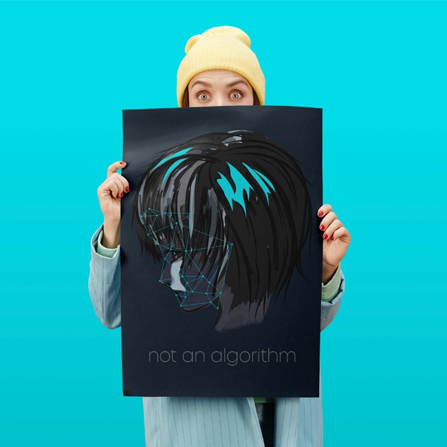 Not an algorithm wall art