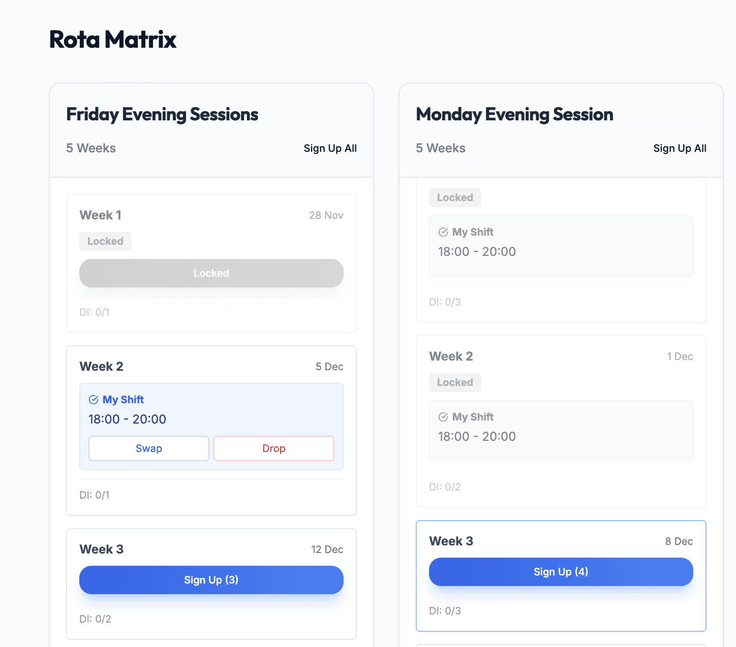 An image of Freelio's project ui