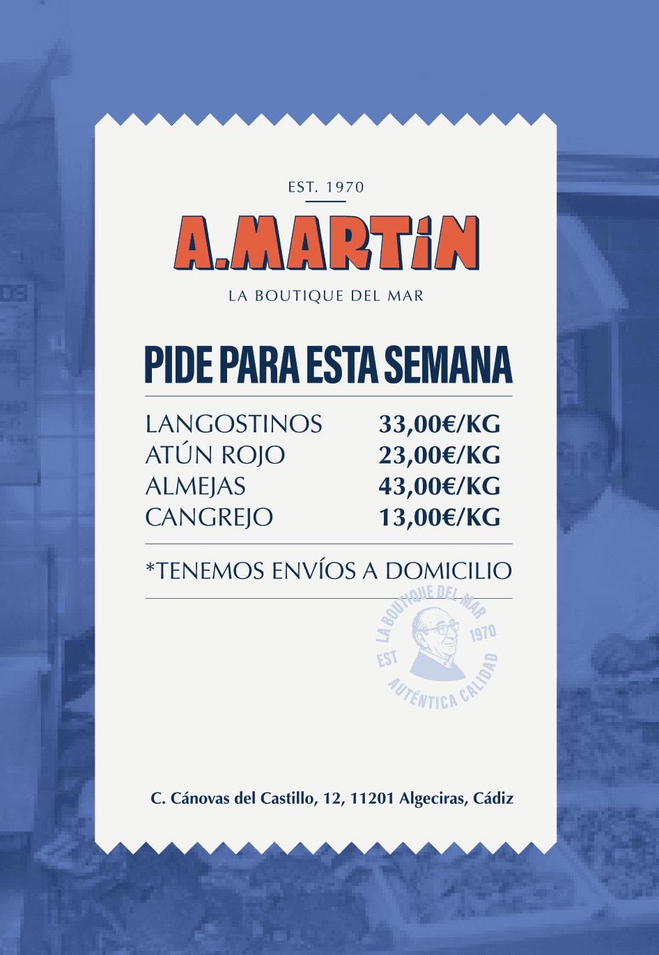 Logotipo formado por las palabras weuta en blanco sobre fondo naranja corporativo.