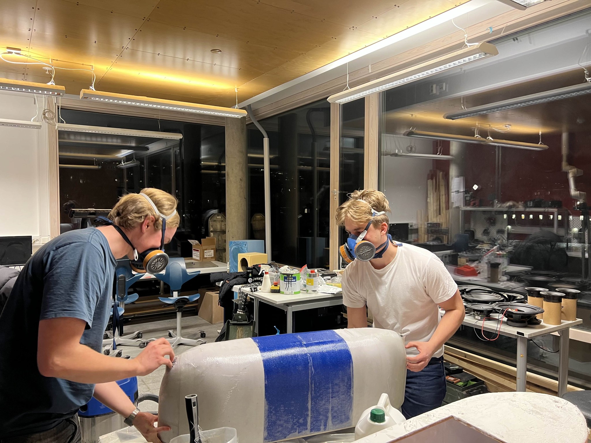 Sanding and finishing