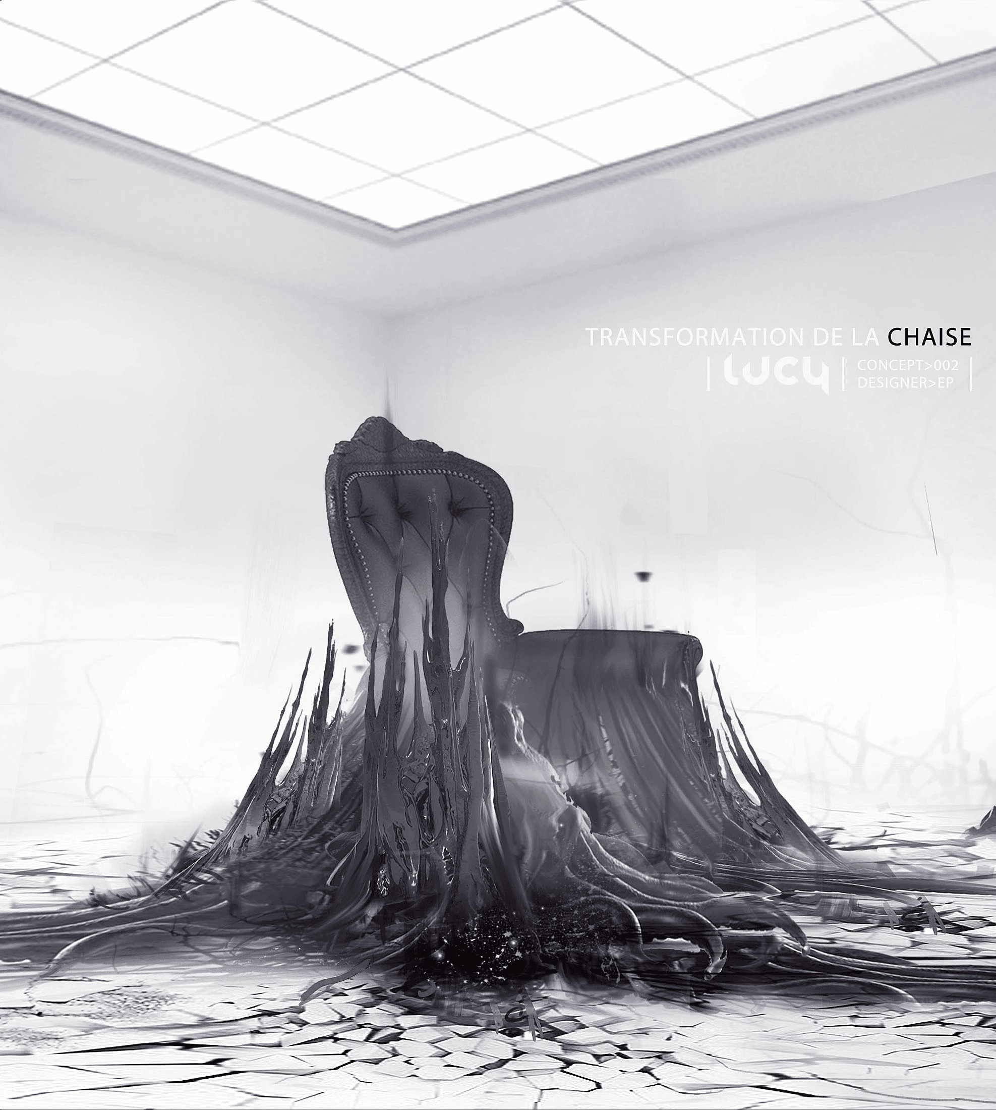 Lucy concept design – exploring how technologies might exist within the film's world