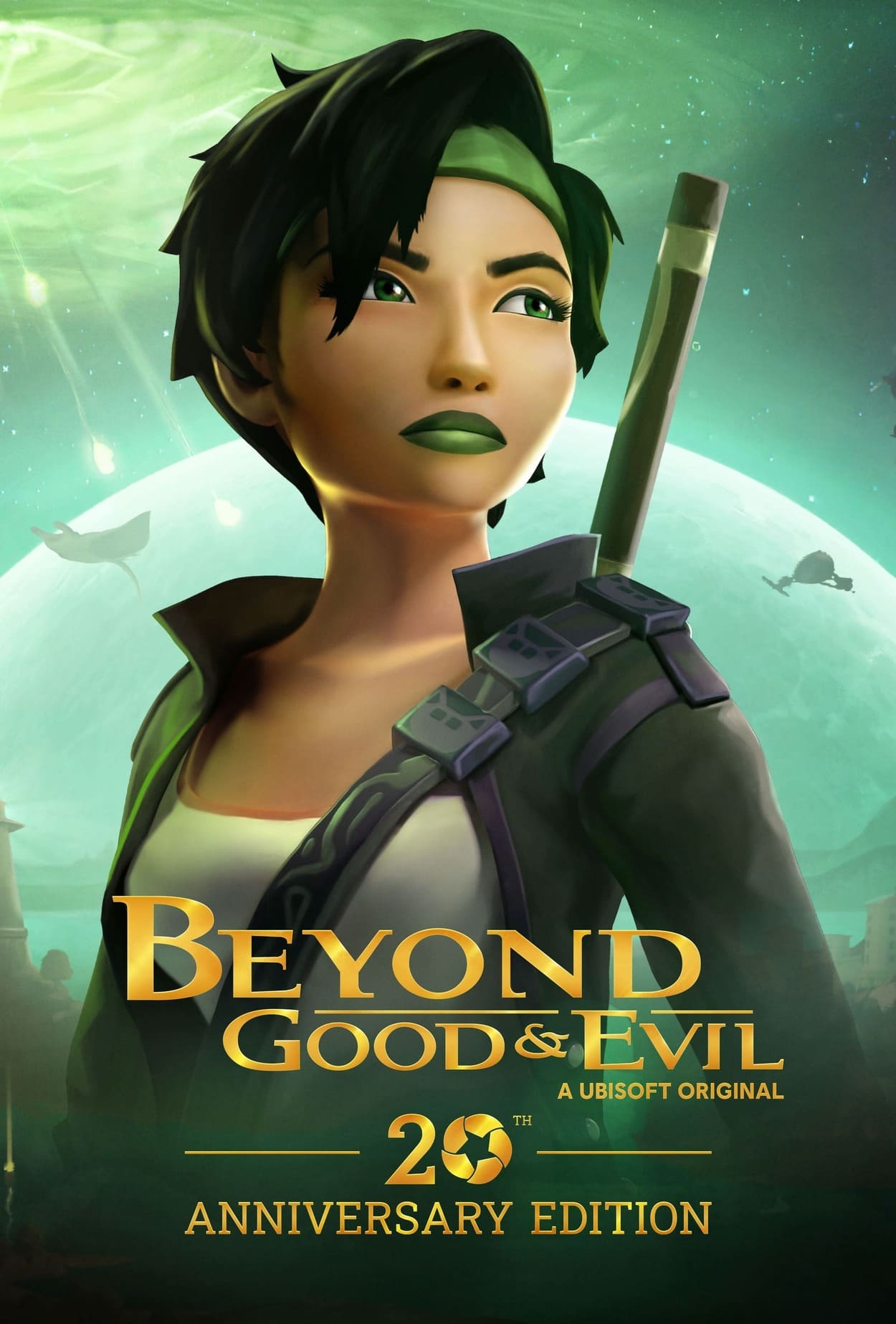Beyond Good and Evil 20th anniversary edition portrait game poster — Fractal Edge Music.
