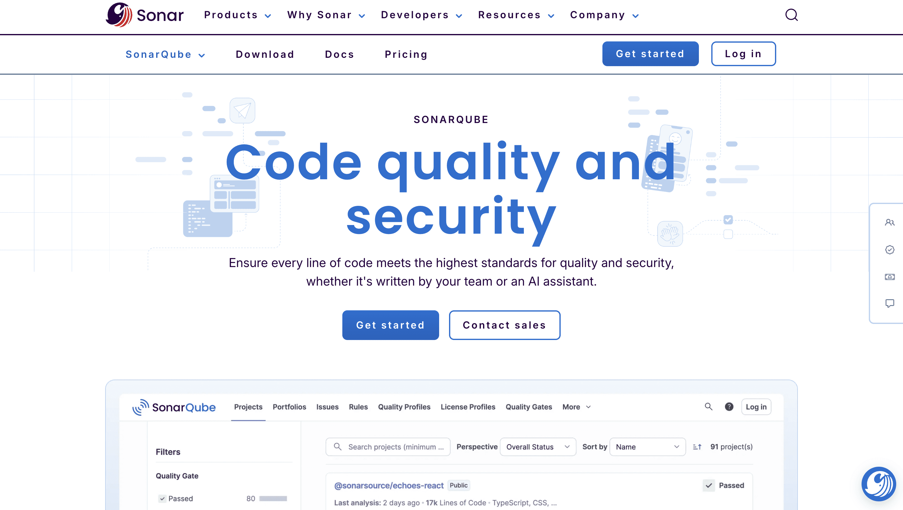 sonarqube is another best azure devops code review tool