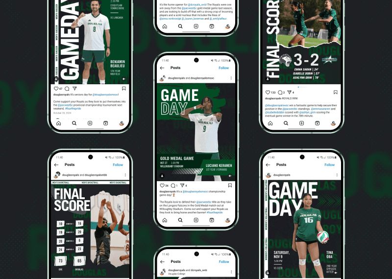 Douglas Royals Graphic design