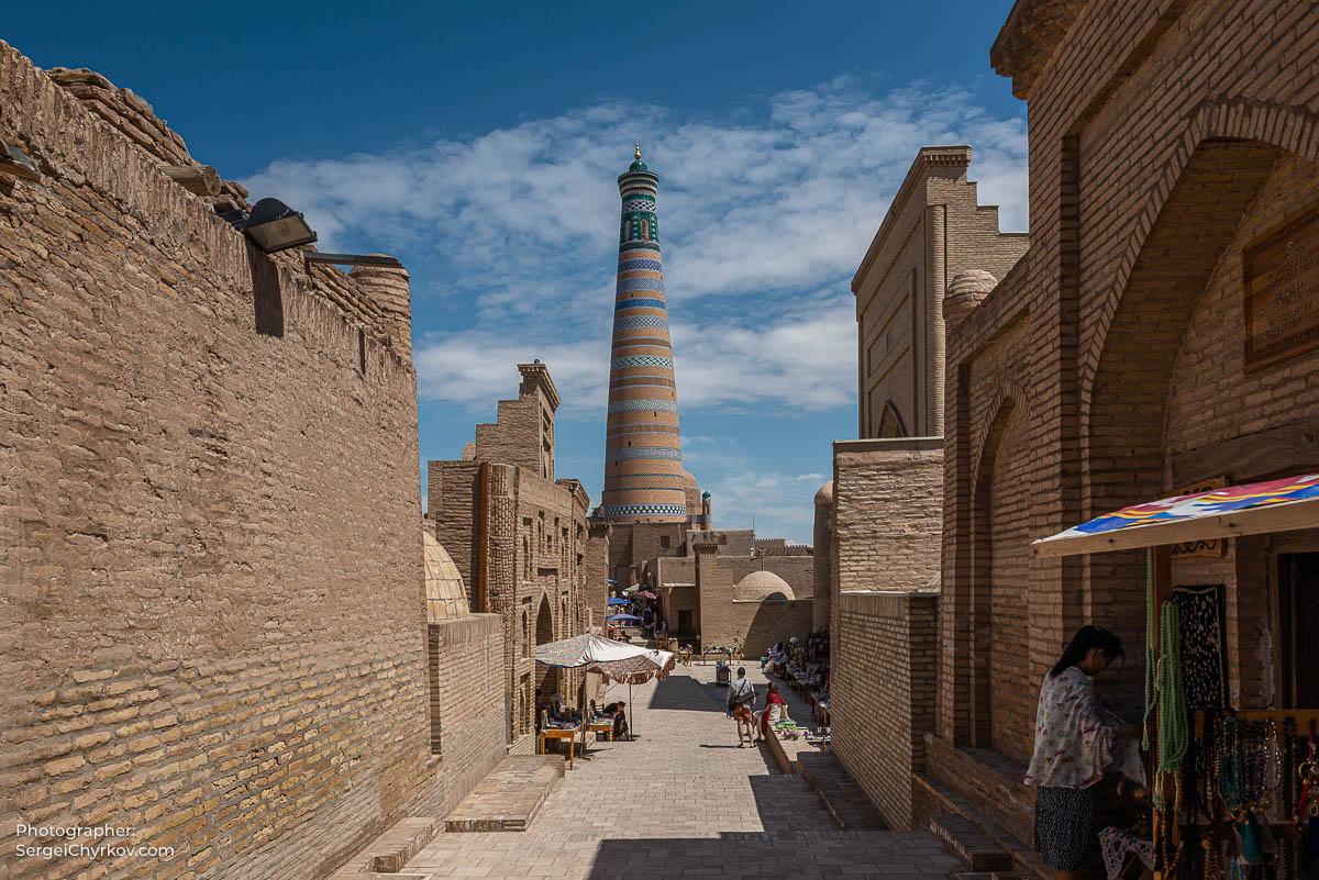 Khiva, Uzbekistan by photographer Sergei Chyrkov. Хива, Узбекистан, фотограф: Сергей Чирков.