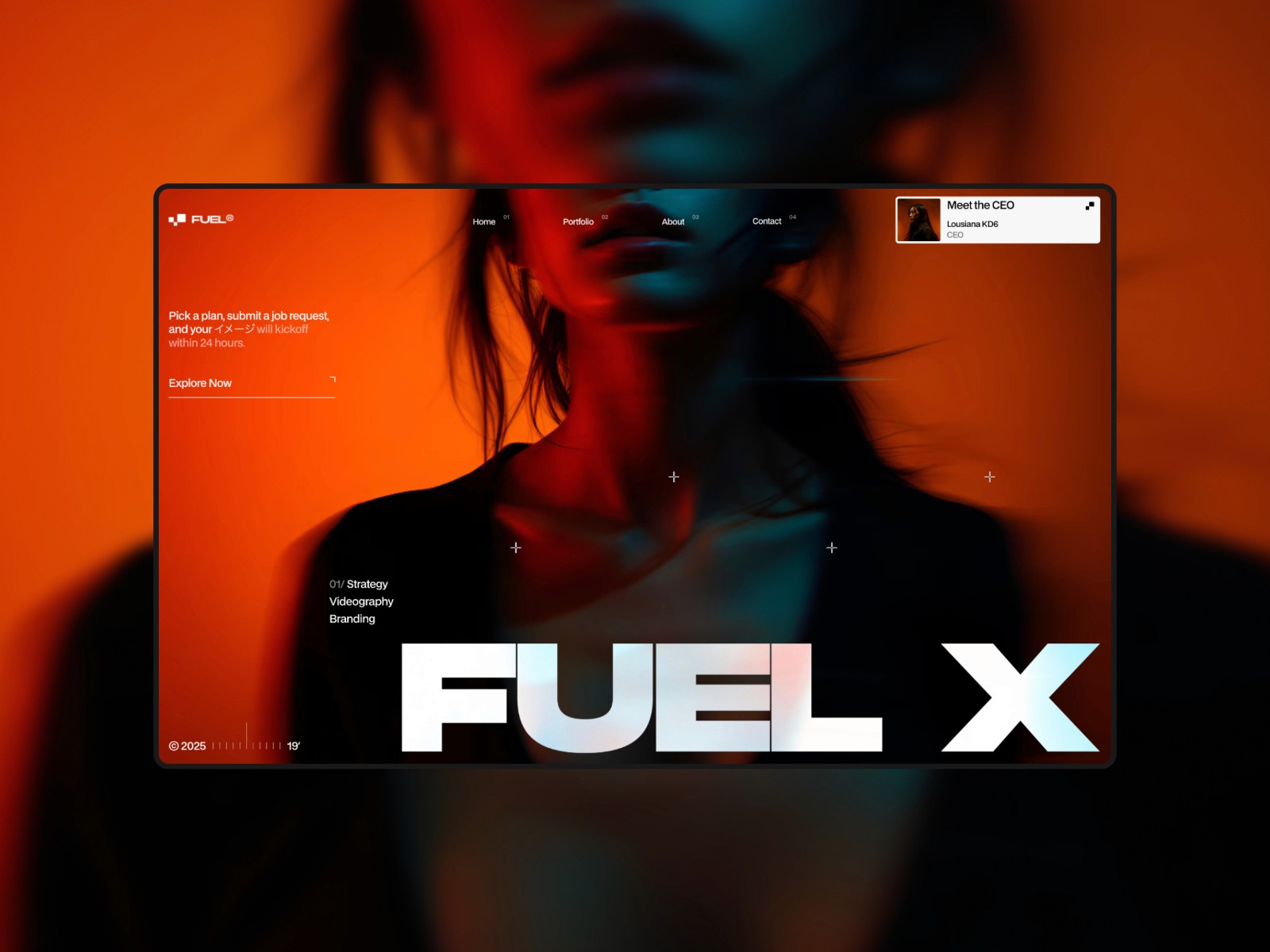 Fuel — 现代动效创意机构官网设计灵感