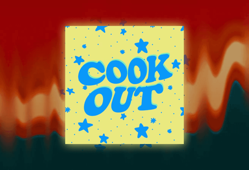 Celestial-themed digital baby shower invitation with a baby resting on a pink cloud and glowing text that reads “an angel is coming.”