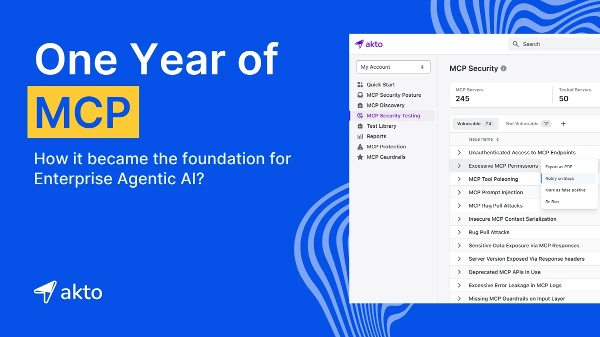 One Year of MCP