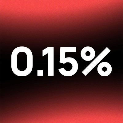 0.15% Red and Black Background 