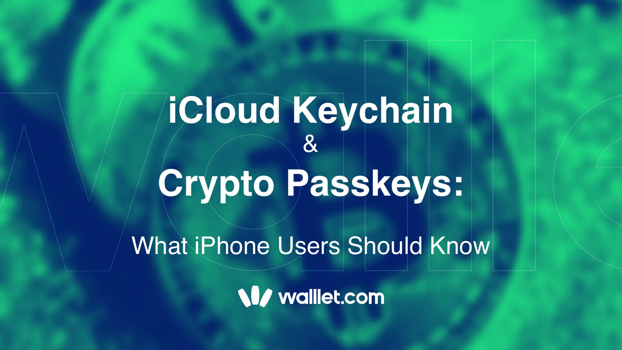 iCloud Keychain Crypto Passkeys: iPhone Wallet Guide