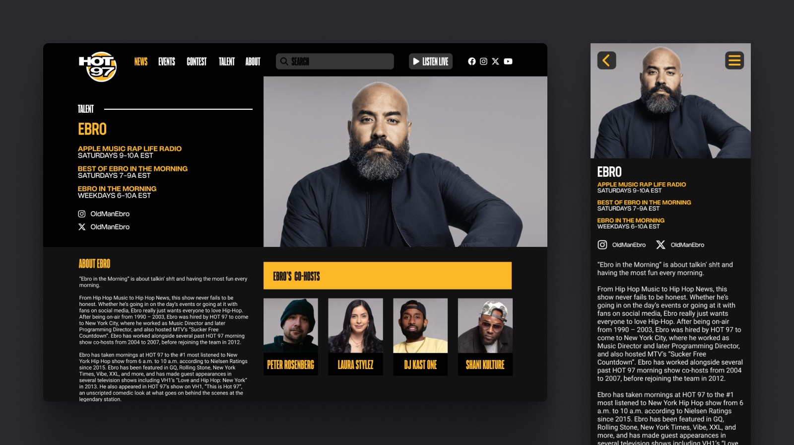 Devices showing Bloomy UI