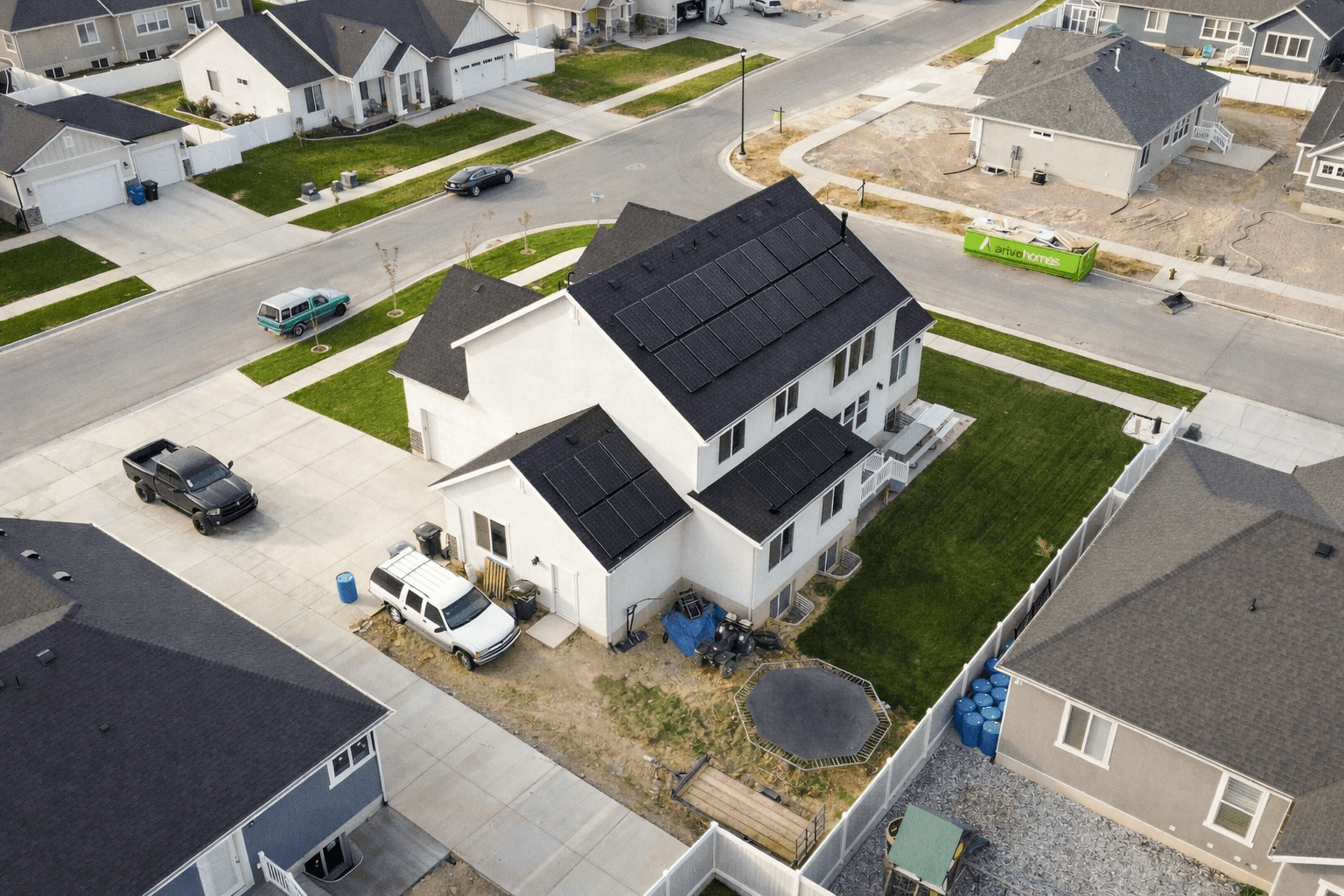 calgary home with solar