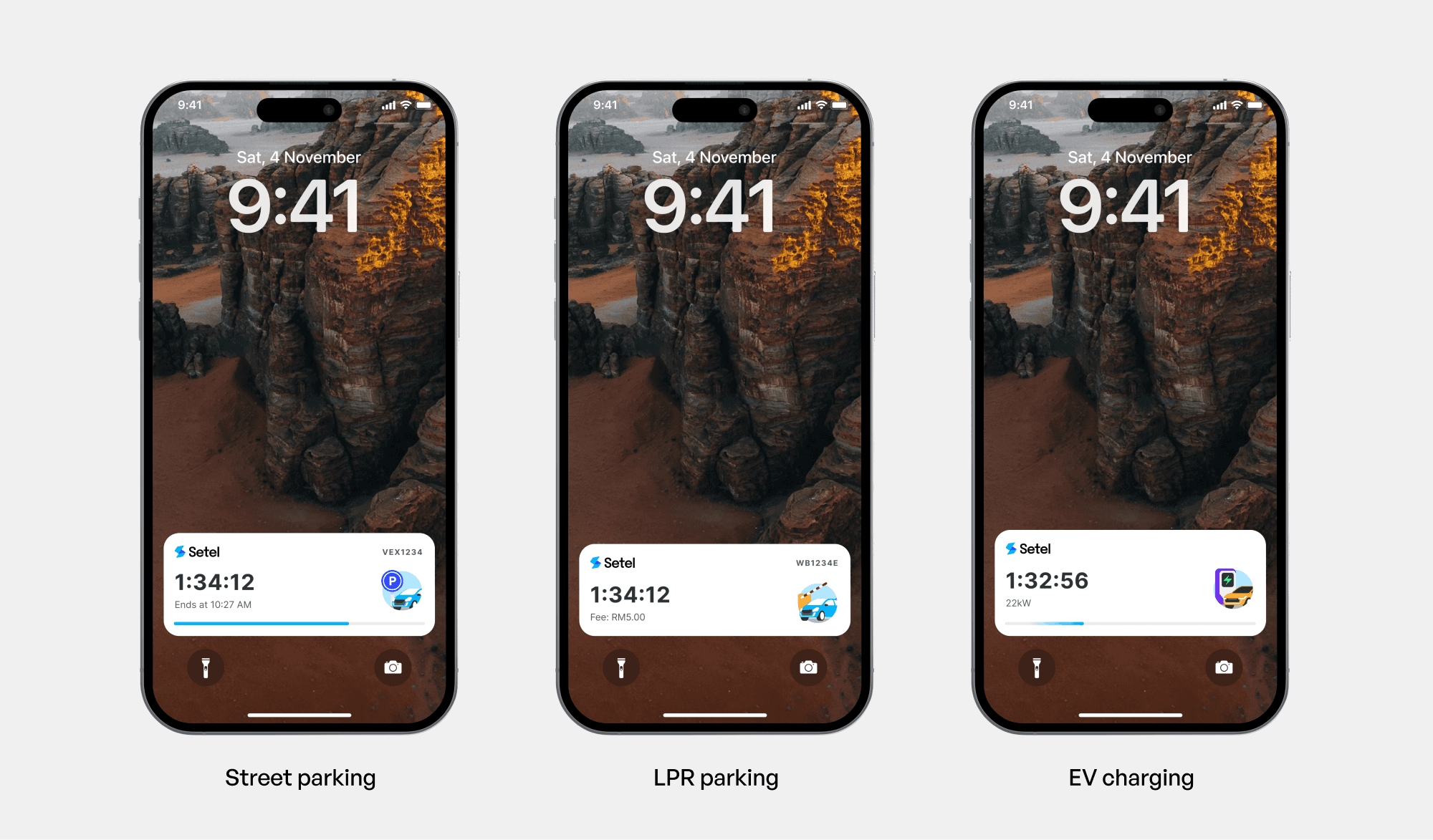 Tile of feature services