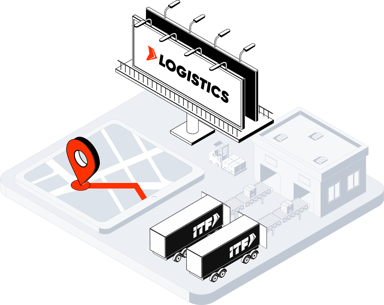 Logistics main illustration