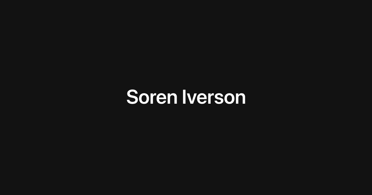 Soren Iverson