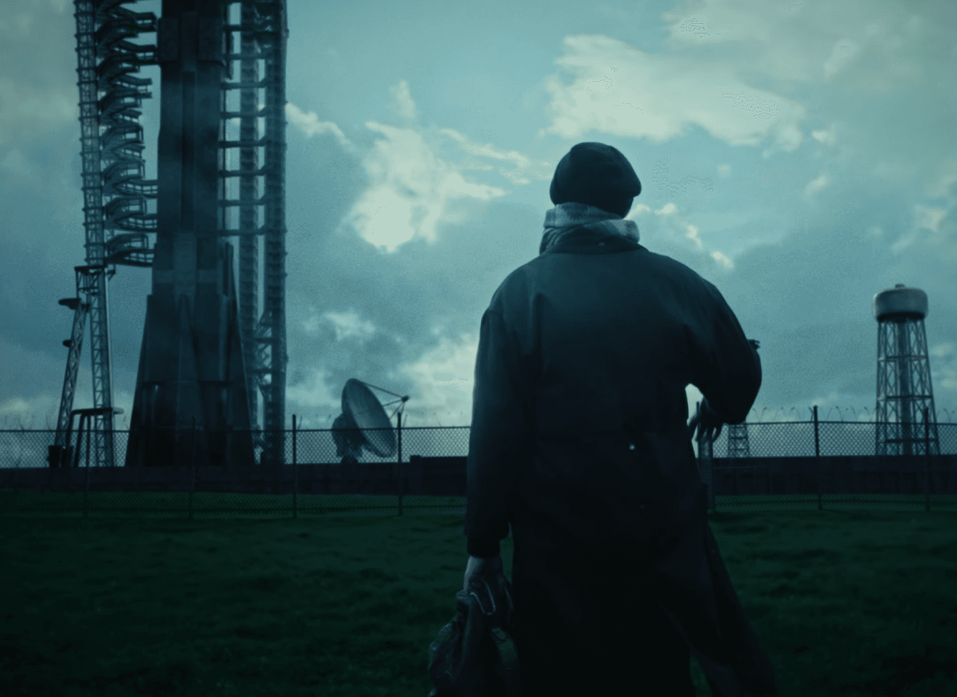 Man Wearing Black Coat