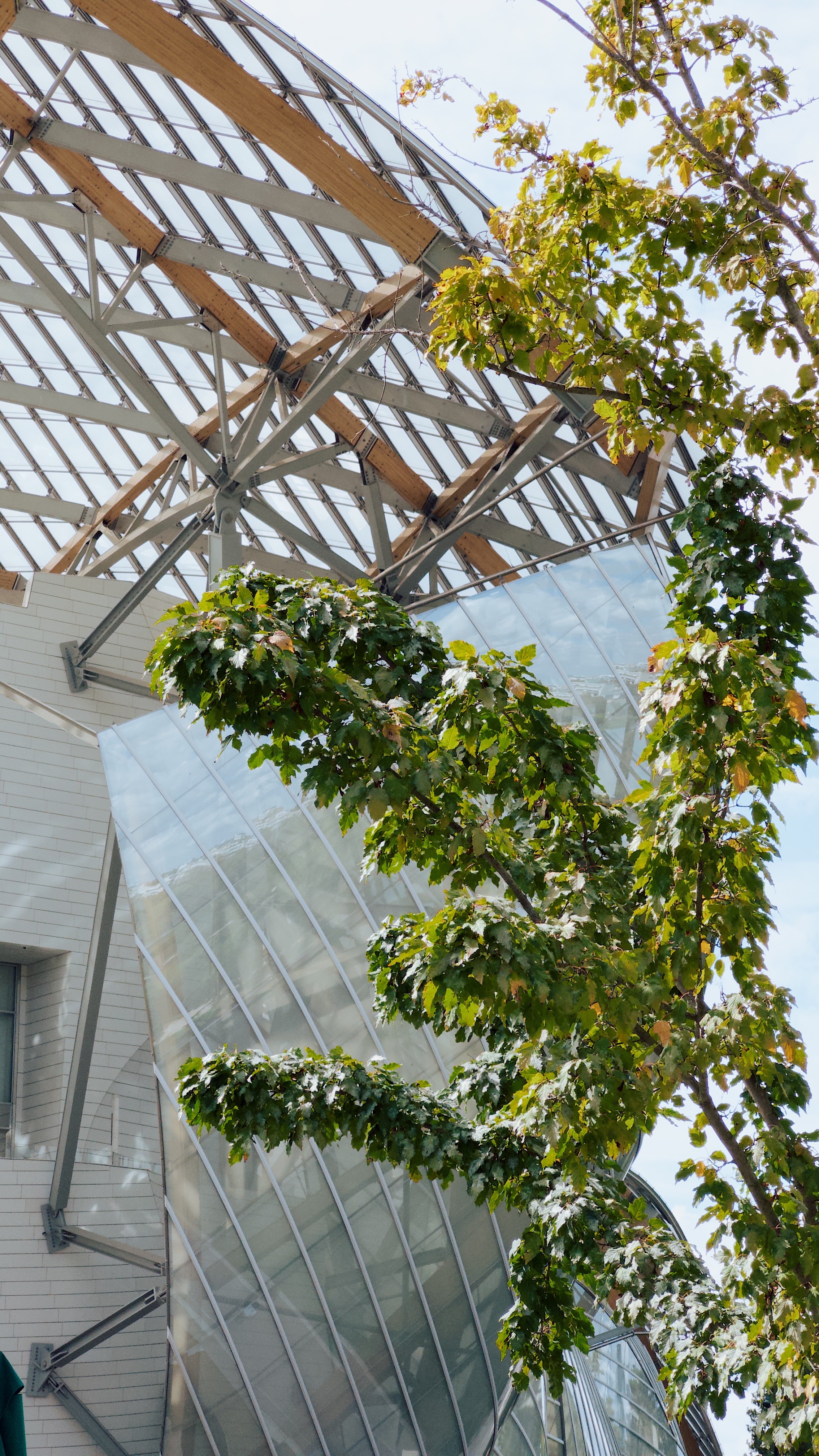 Louis Vuitton Foundation in Paris by Frank Gehry in Paris