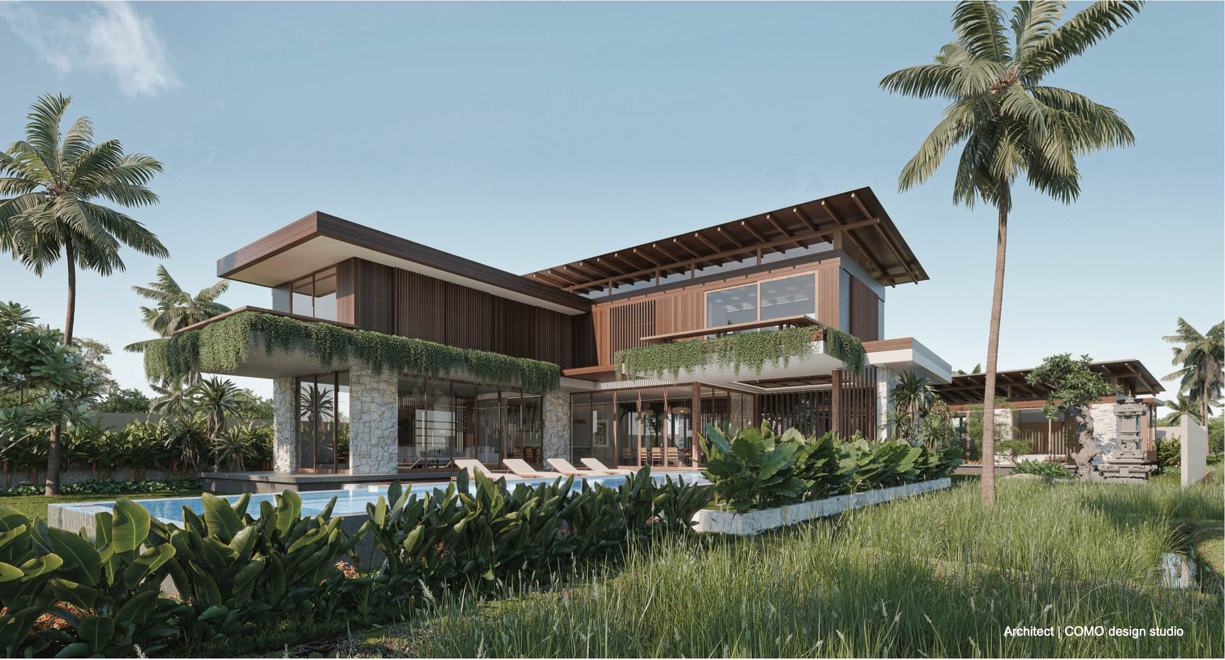 Lakeside home