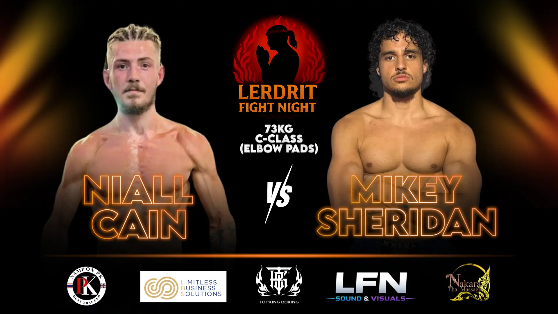 Niall Cain vs Mikey Sheridan | Lerdrit Fight Night