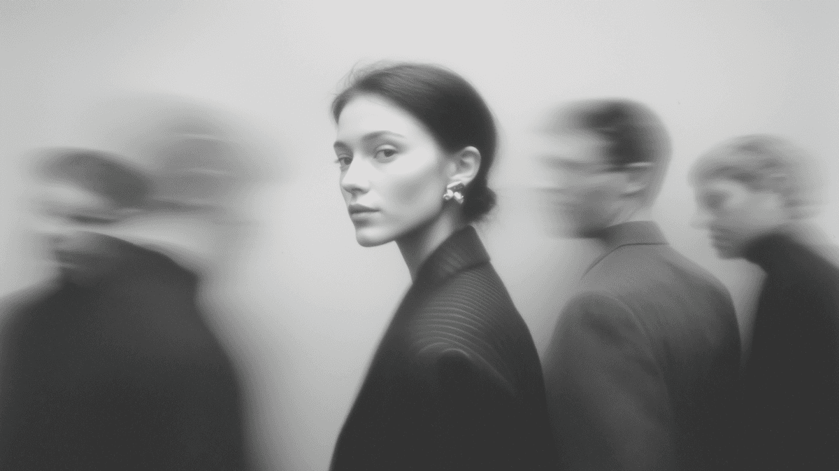 Monochromatic Urban Scene