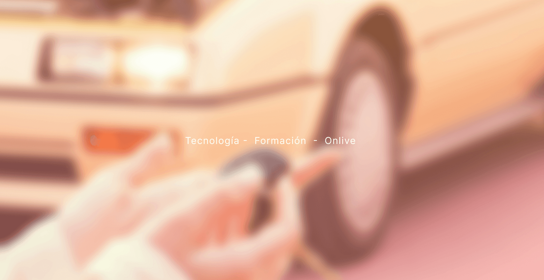 Logotipo formado por las palabras weuta en blanco sobre fondo naranja corporativo.