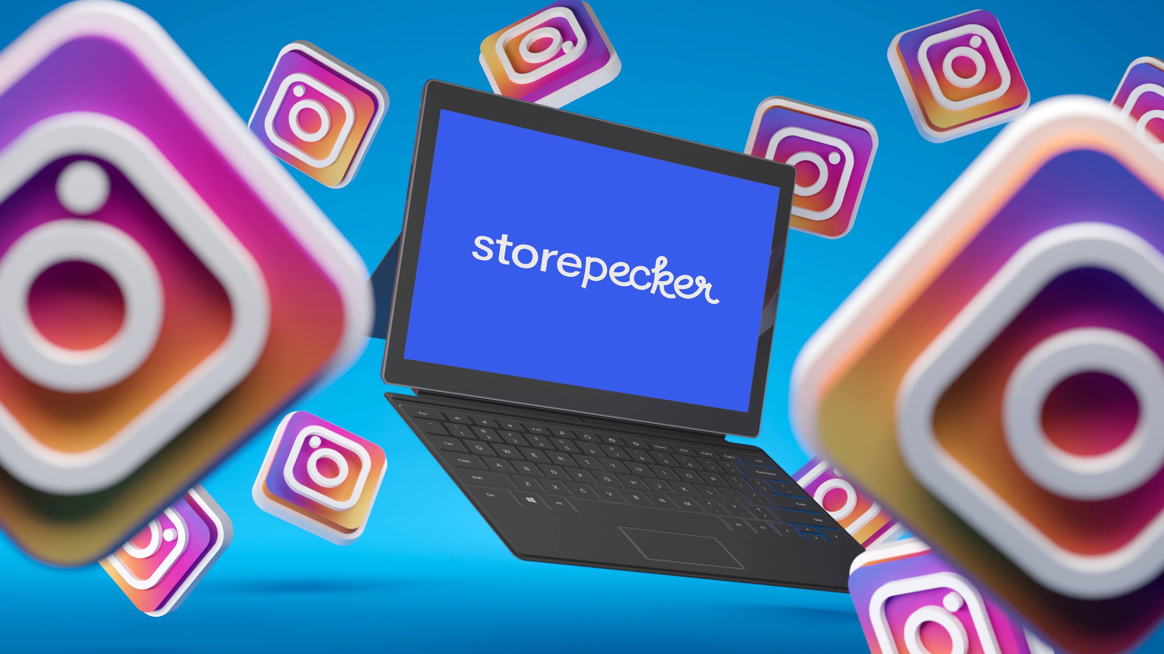 Which website builder works well with Instagram selling in India?