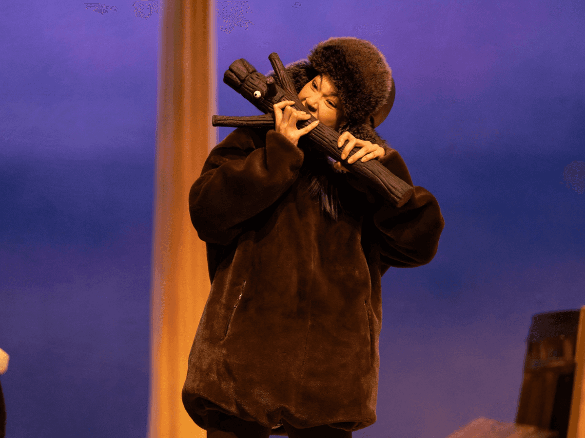 Stick Man performance London 2024 cast.