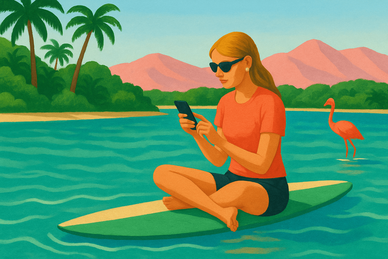 Freelancer selling services on link in bio with Paage