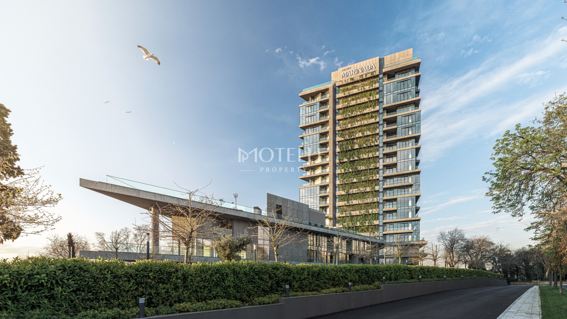 premium kitchen with Gaggenau appliances Istanbul residence