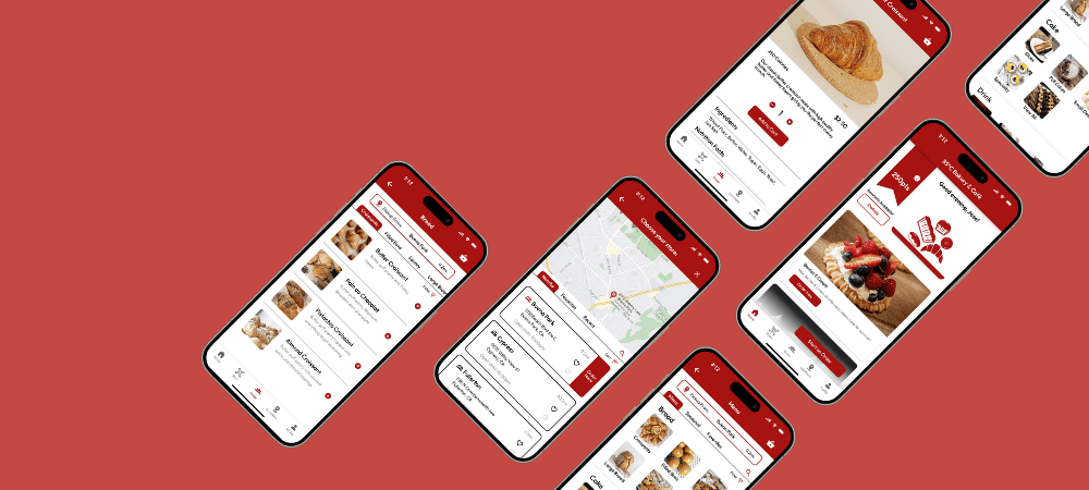 Mobile app prototype samples