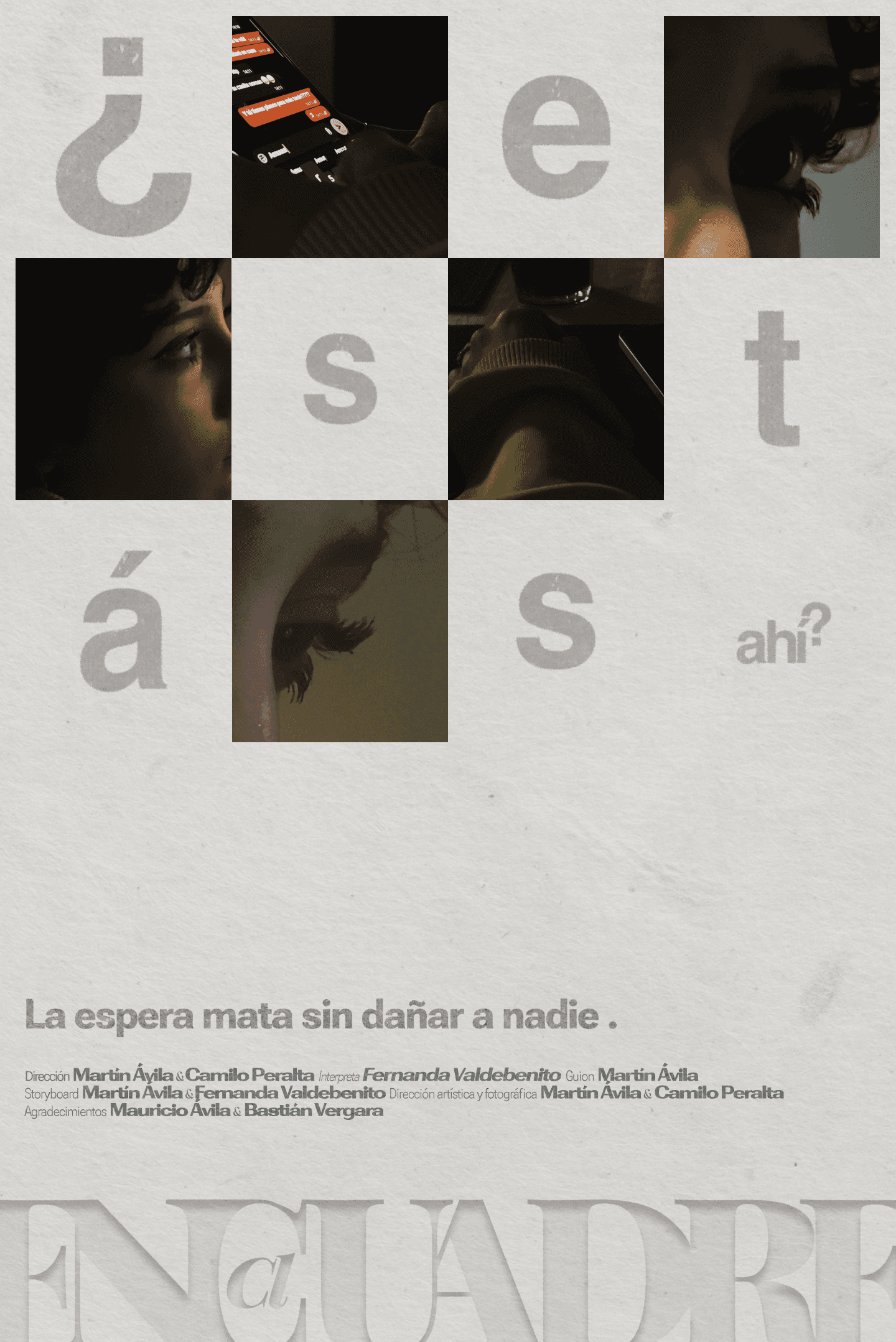 Poster "¿Estás Ahí?"