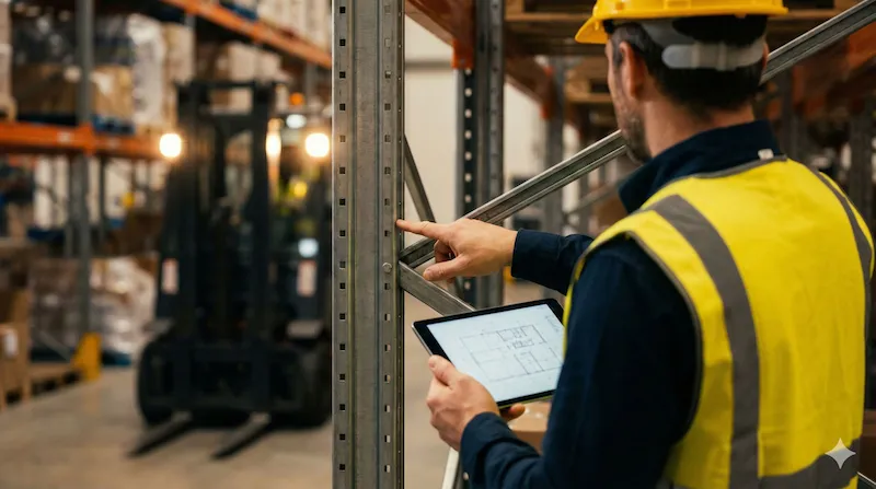 Personne qui évalue dans un entrepot