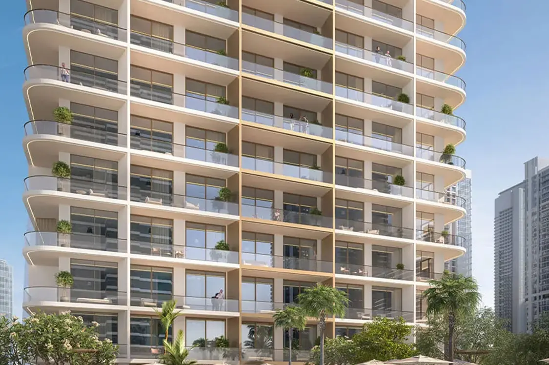 Marriott Residences Sheikh Zayed, modern commercial building, vibrant downtown, contemporary architecture, urban design.