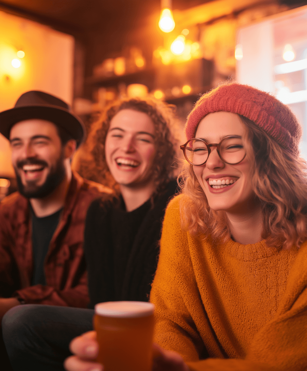 Dynamic picture of a cyclist riding downhill