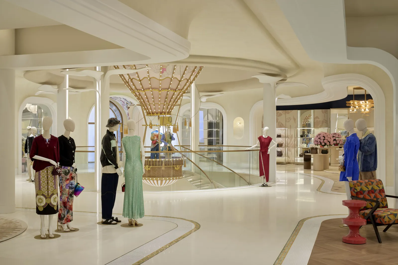 Luxury storefronts and modern retail spaces in Mumbai, highlighting India’s growing high-end fashion market.
