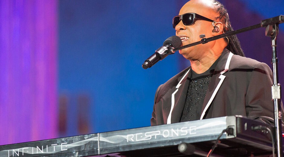 Stevie Wonder performs at Special Olympics World Games