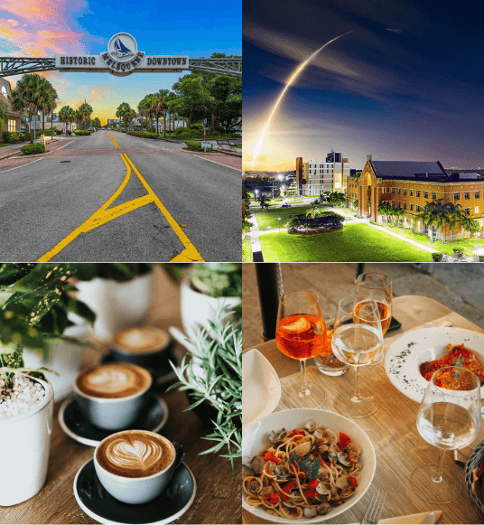 Downtown Melbourne, Melbourne Airport, FIT