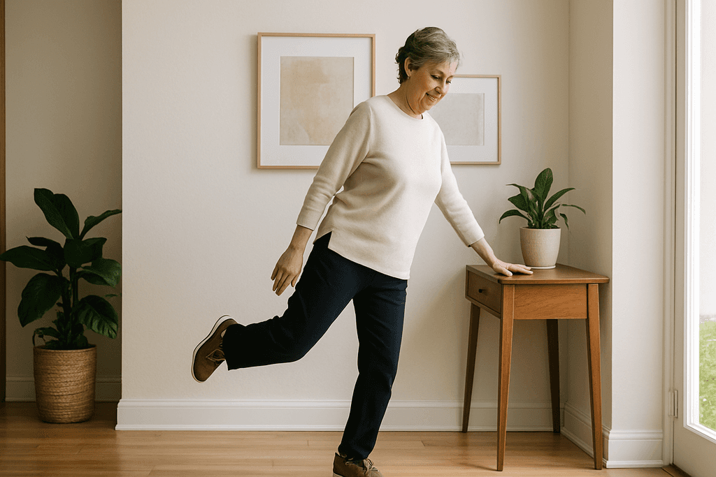 Outdoor shot of practice building