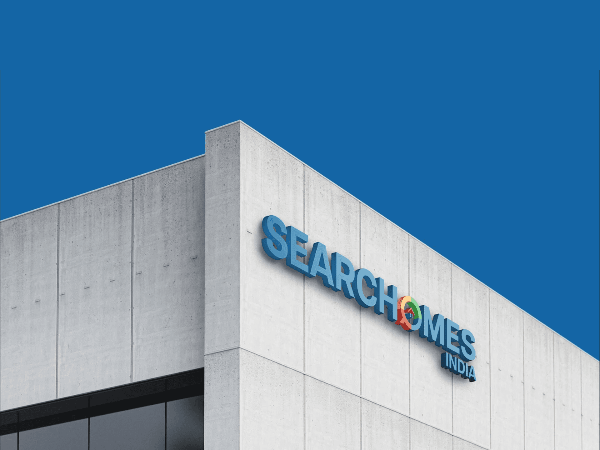 seach homes india logo design by venkatesh prasad for real estate company