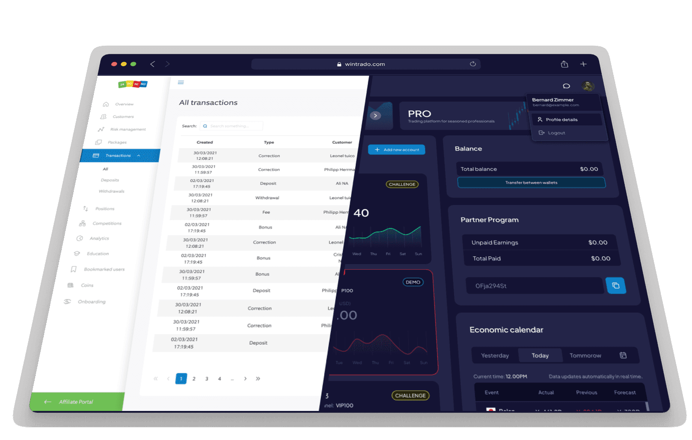 crypto-platform-dashboard