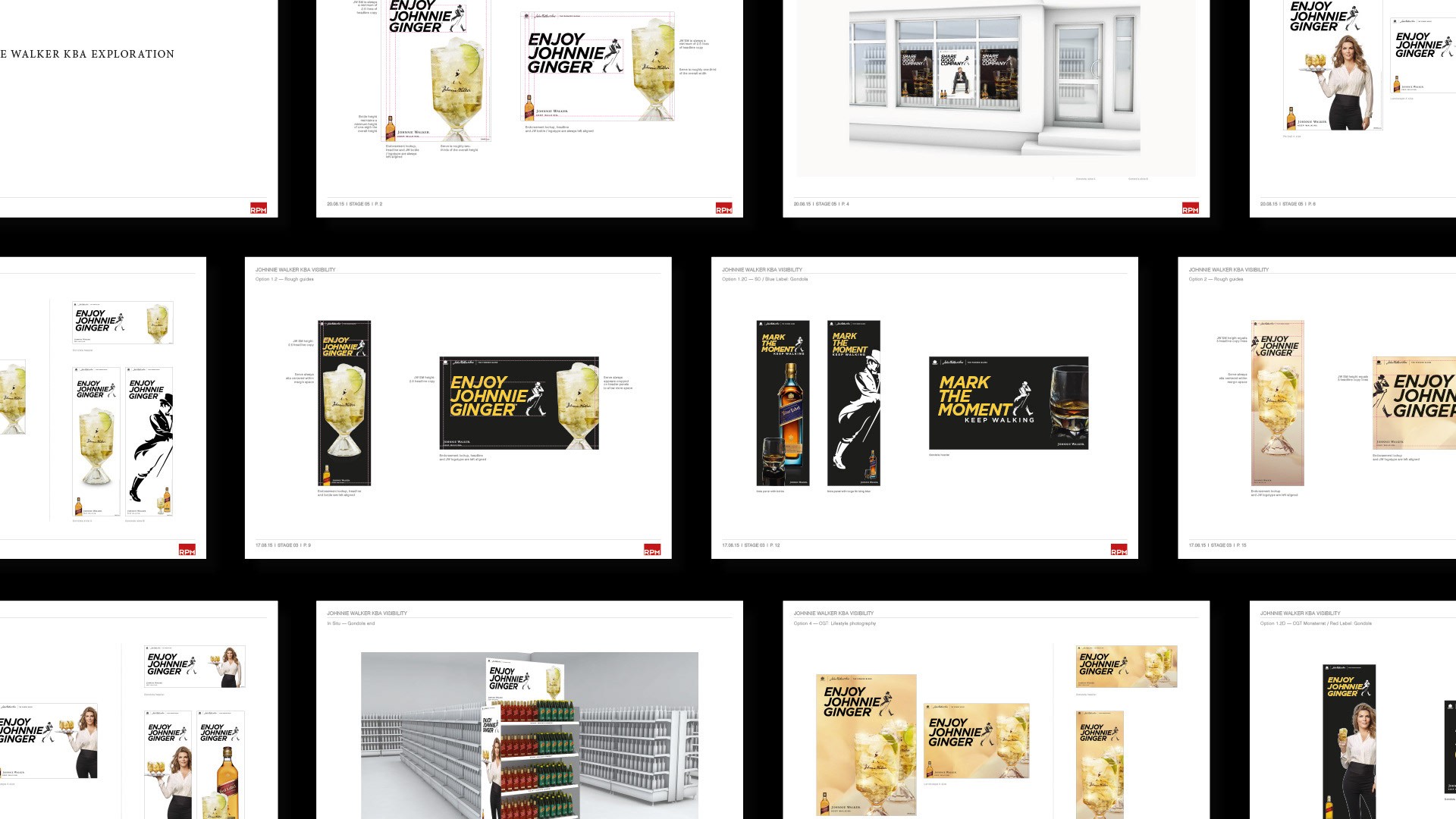 Homescreen with open bottom drawer