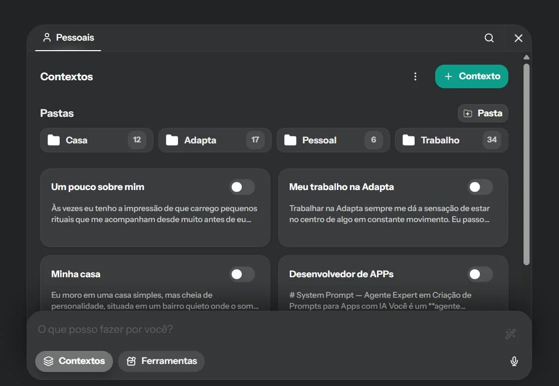 Adapta One - Contexto