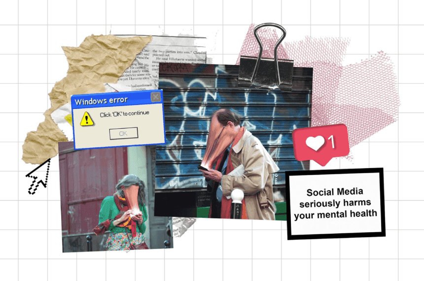 6. Mental Health Campaign in a Moodboard Format