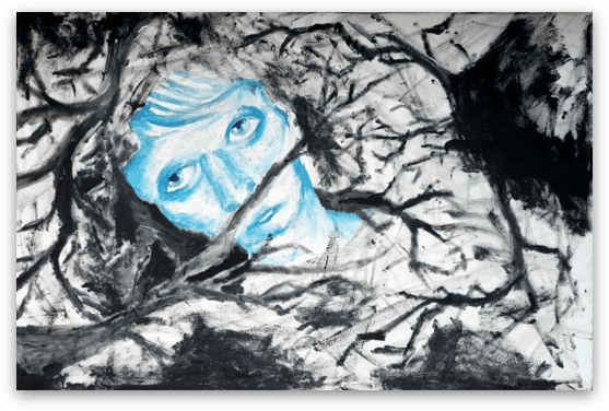 premium art poster and canvas prints, with originals available, from QART , of the artwork " Naïve "