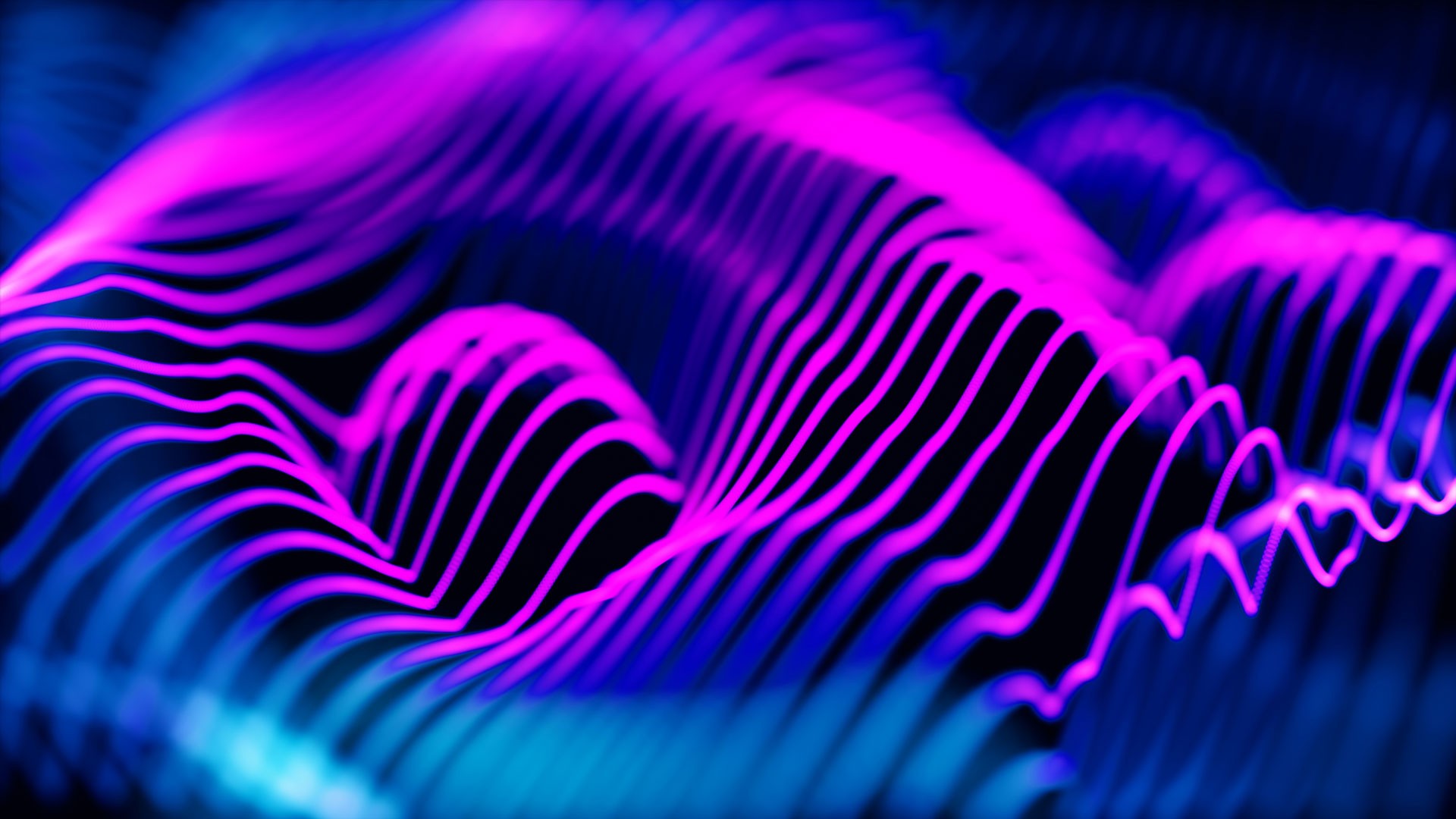 abstract sound waves