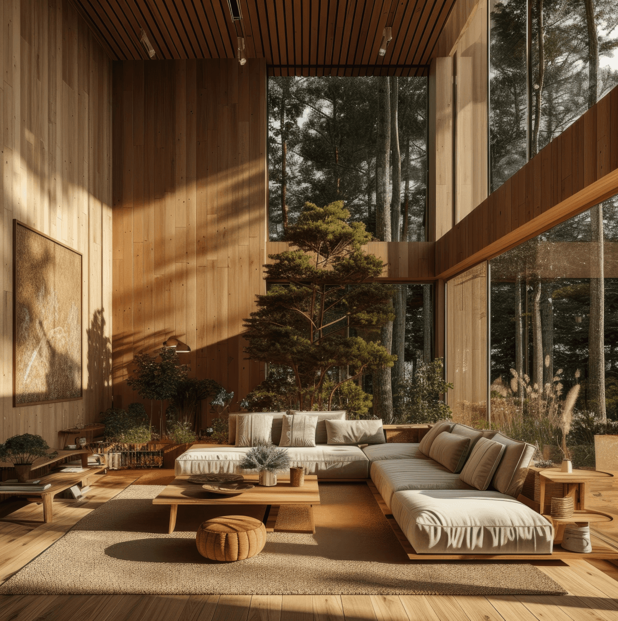 Woodland Retreat interior