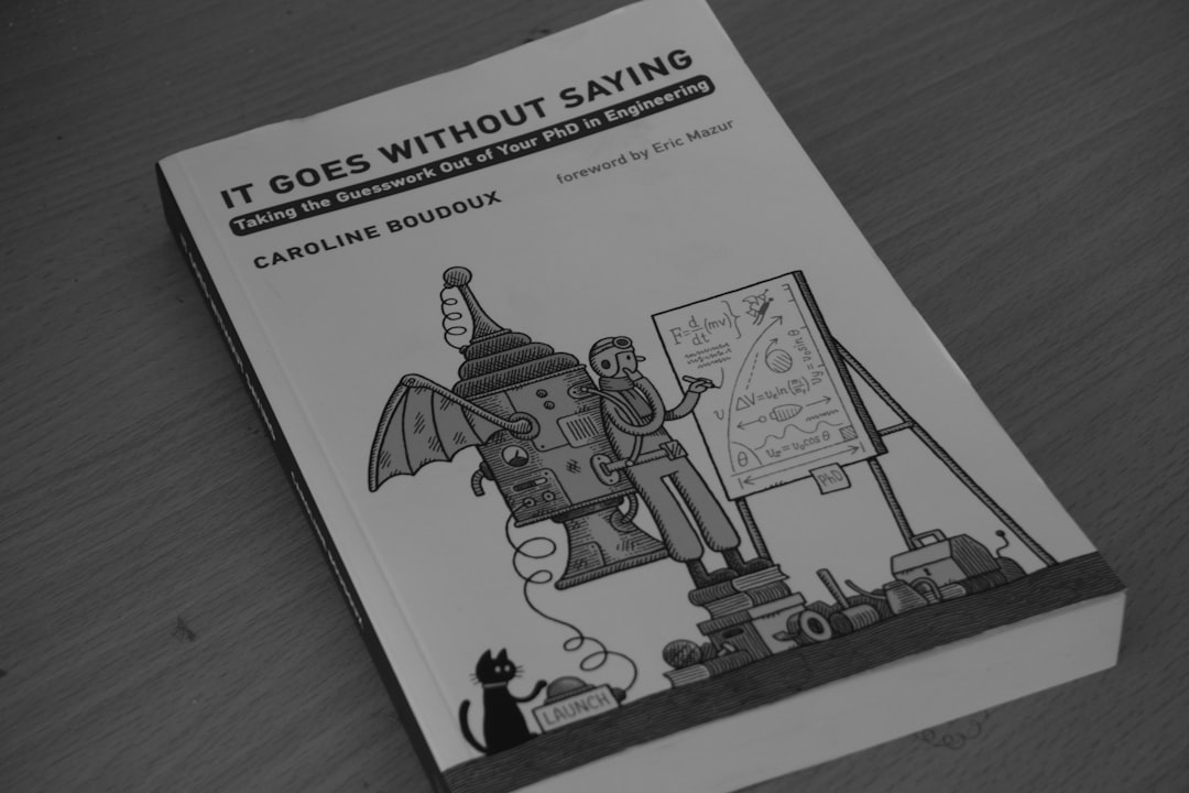 A book sitting on top of a wooden table