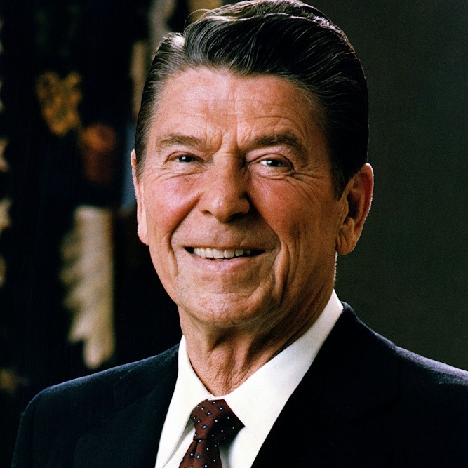 Portrait of Ronald Reagan