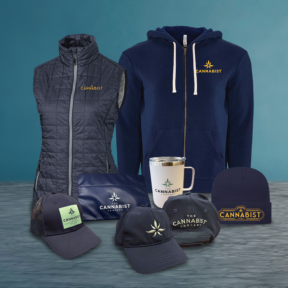 The Cannabist Company offers branded apparel, hats and  more, helping promote and build the brand internally and among customers.